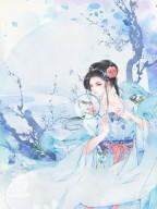 额前的青莲